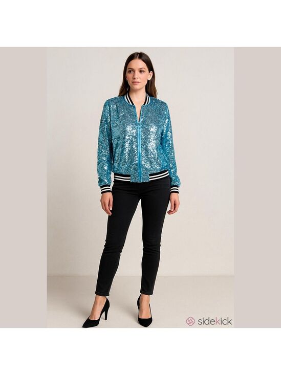 Anna Kaci California Jackets & Blazers - Anna-Kaci California Jacket, SZ XXL, PTP 27”, Length 27.5”, Full of Sparkles